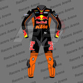 Bard Binder KTM MOTOGP 2024 Motorcycle Leather Race Suit Front